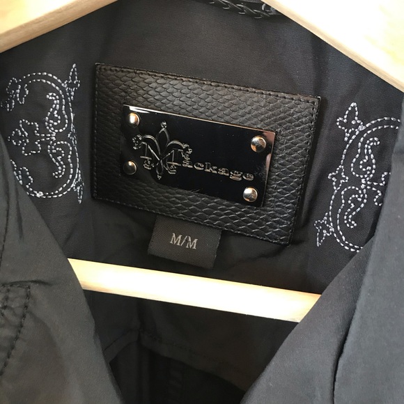 Mackage water resistant black trench - Picture 6 of 11